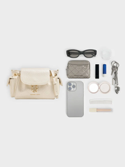 Duo Quilted Two-Way Front Flap Backpack