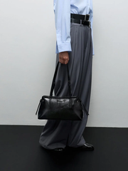 Noane Elongated-Handle Shoulder Bag