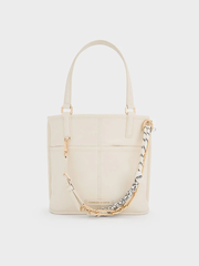 Addison Knotted-Rope Reversible Tote Bag