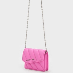 Asymmetric Flap Panelled Wallet