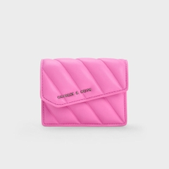 Asymmetric Flap Panelled Wallet