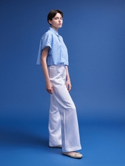 Bow Square-Toe Ballet Mules