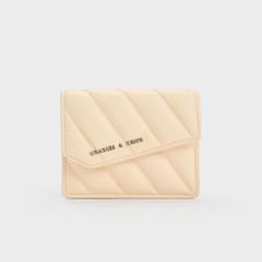 Asymmetric Flap Panelled Wallet