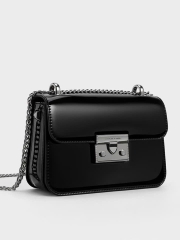 CNK Classic Push-Lock Crossbody Bag