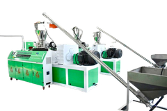 Máy đùn trục vít đôi hình nón dòng KSJSZ