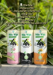 Sữa đậu nành đen mix hạt sen