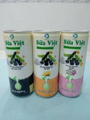 Sữa đậu nành đen mix hạt sen