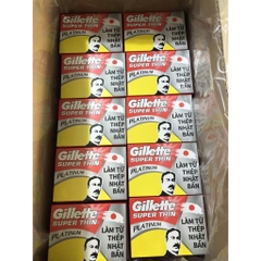 Gillette Super Thin Platinum Lưỡi Lam - Hộp 100.