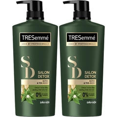 Dầu gội Tresemme Salon Detox gừng và trà xanh