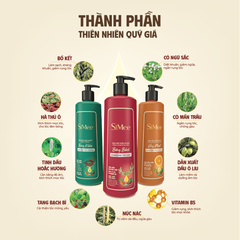Dầu gội thảo dược Simee Óng mượt Dành cho tóc khô xơ