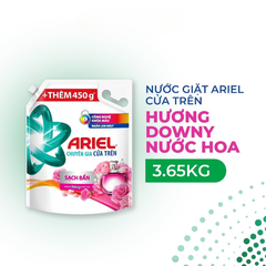 Ariel Nước Giặt Chuyên Gia Cửa Trên Sạch Sâu Nhiều Hương Túi 3.65 kg
