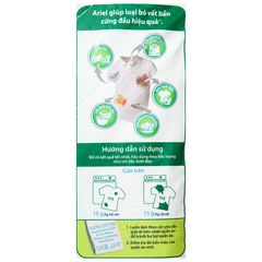 Ariel Bột Giặt Chuyên Dụng Sạch Hoàn Hảo Khử Mùi Hôi Cho Giặt Sấy Dân Sinh 8.5kg