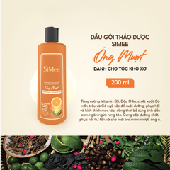 Dầu gội thảo dược Simee Óng mượt Dành cho tóc khô xơ