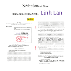 Sữa tắm hương nước hoa SiMee Hương Linh Lan