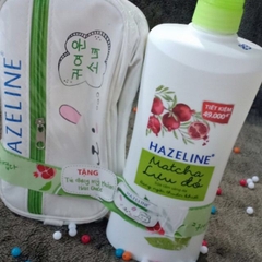 Sữa tắm Hazeline Matcha lựu đỏ 900g tặng kèm túi đựng mỹ phẩm