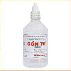 Cồn 70 Độ VP chai/lọ 500ml Màu trắng