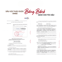 Dầu gội thảo dược Simee Bồng Bềnh Dành cho tóc dầu