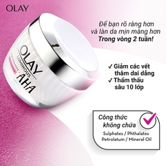 OLAY Luminous Kem Dưỡng Da Serum Niacinamide, Niacinamide + AHA Dưỡng Trắng Da Ngừa Thâm Nám 30g/50g