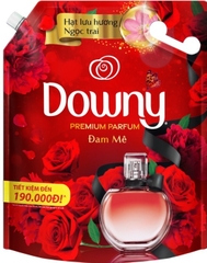 Downy Nước Xả Vải Hương Nước Hoa Đam Mê, Huyền Bí Túi-3L