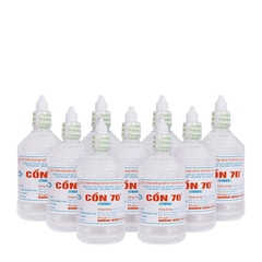 Cồn 70 Độ VP chai/lọ 500ml Màu trắng