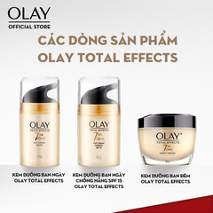 OLAY TOTAL EFFECTS 7 In 1 Kem Dưỡng Ẩm Phục Hồi & Làm Chậm 7 Dấu Hiệu Lão Hóa 50G