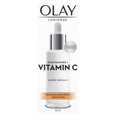 Olay Luminous Kem Dưỡng Da Super Serum Niacinamide, Niacinamide+Vitamin C 30g/50g
