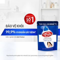 Lifebuoy bảo vệ khỏi vi khuẩn vượt trội túi 400gr