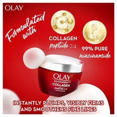 Olay Regenerist Collagen Peptide 24 Kem Dưỡng Tái Tạo Da Căng Bóng 50g