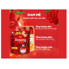 Downy Nước Xả Vải Hương Nước Hoa Đam Mê, Huyền Bí Túi-3L