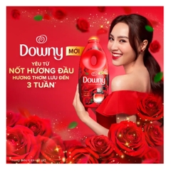 Downy Nước Xả Vải Hương Nước Hoa Đam Mê, Huyền Bí Túi-3L