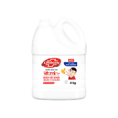 Lifebuoy Nước Rửa Tay Chuyên Dụng Vitamin+ Bảo Vệ Vượt Trội Can-4KG