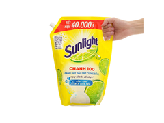 Sunlight Nước Rửa Chén Chanh Túi - 3.5KG