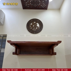 Bàn Thờ Treo Tường Chân Thọ Hương Đá GV-TR002