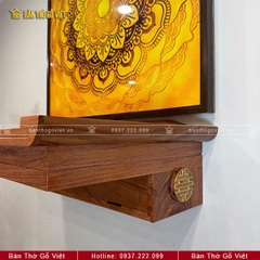 Bàn Thờ Treo Tường Gỗ Hương Tài Vượng GV-TR005