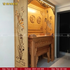 CNC Vách Ngăn Phòng Thờ Chung Cư Cao Cấp GV-VN014