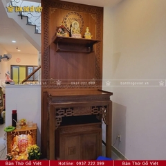 CNC Vách Ngăn Phòng Thờ Đơn GV-VN004