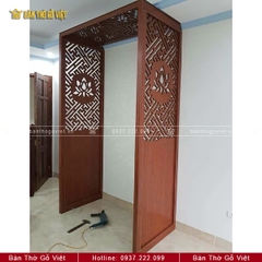 CNC Vách Ngăn Phòng Thờ Không Gian Hẹp GV-VN008