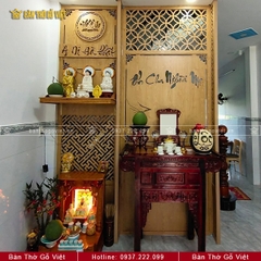 CNC Vách Ngăn Phòng Thờ Tối Ưu Không Gian GV-VN009