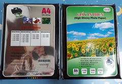 Giấy in ảnh A4 1 mặt 115g Mạnh Hưng - 100 tờ