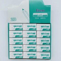 Tẩy bút chì Eras E323, Gôm tẩy bút chì trắng không bụi