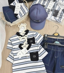Ck xanh sọc jeans THY T2