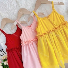 Váy 2 dây r7 3 màu HM TỒN