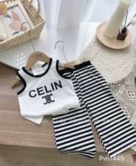 Bộ sọc ngang Celin 2 màu r7 TỒN