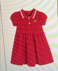 Váy đỏ đô Lacoste Nakid