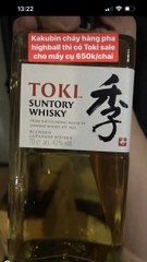 Suntory Toki 43% 700ml