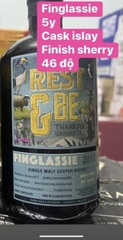 Finglassie 5y cask islay Finish sherry 46%