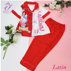 Đồ Bộ Trẻ Em Pijama Vải Lụa Cao Cấp Mềm Mại, Mịn Mát, Không Bị Xù Lông Đủ Màu Sắc, Đủ Size