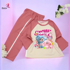 Bộ đồ ngủ pijama tay dài chất cotton mát lạnh đủ size Từ 10kg Đến 55kg - shopThaoanh kids