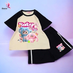 Bộ đồ ngủ pijama tay ngắnchất cotton mát lạnh đủ size Từ 10kg Đến 55kg - shopThaoanh kids