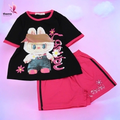 Bộ đồ ngủ pijama tay ngắnchất cotton mát lạnh đủ size Từ 10kg Đến 55kg - shopThaoanh kids